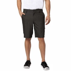 Mens Curl Hybrid Shorts, Black, 32 - Picture 1 of 5