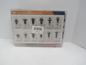 Bumper Retainer Clips Car Plastic Rivets Fasteners Push Retainer Kit 240-pc/Pack - Picture 1 of 8