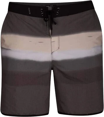 Hurley Hombres Pantalones cortos M Beach Side estación aspersora 18 'Negro S, 28 - Imagen 1 de 3
