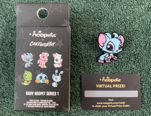 Neopets x Cakeworthy Baby  Acara Neopets Series 1  Pin  + BOX + CODE - Picture 1 of 3