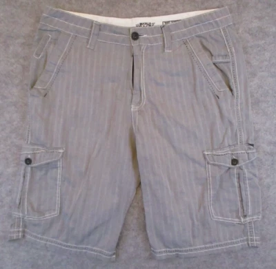Pantalones Cortos Negros Hebilla Para Hombre 36 Gris Carga Ligeros Estándar Verano Exterior 36x12 Foto 1 de 4