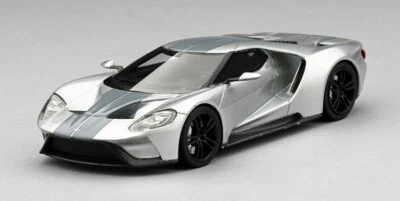 1:43 Truescale Ford Gt Ingot Silver Chicago Auto Show 2015 TSM164342 Model - Image 1 of 2