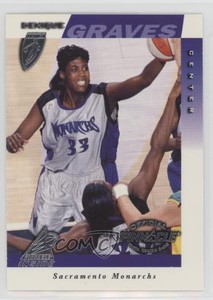 1997 Pinnacle Inside WNBA Denique Graves #24 Rookie RC