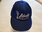 Liberty, the Quality Line, snapback trucker blue cap