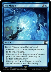Ice Magic (Foil) - 0056 - Final Fantasy - Magic The Gathering - Casi nuevo/Muy buen estado - Imagen 1 de 1