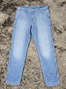 Bonobos Jeans Herren 36X32 Blau Denim Baumwolle Stretch Gerades Bein Taschen Zip-Fly - Bild 1 von 18