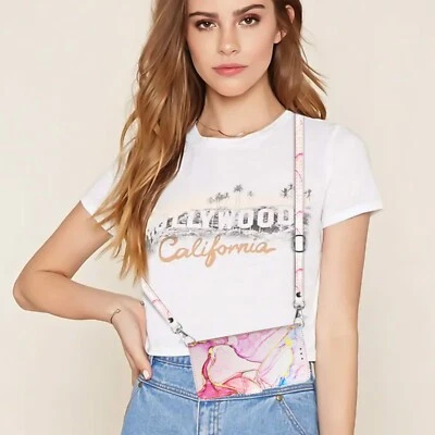 Marble Pattern Phone Case With Crossbody Strap For Google Pixel 10 Pro XL 9A 4A - Image 1 of 4