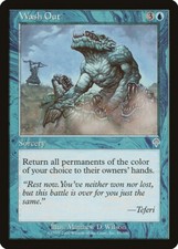 Wash Out Invasion NM Blue Uncommon MAGIC THE GATHERING MTG CARD ABUGames