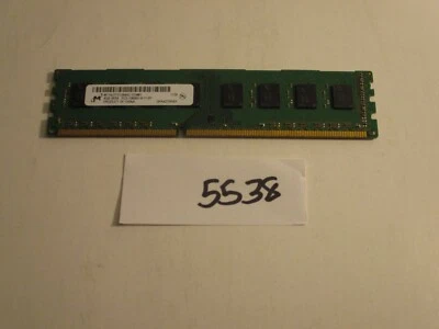 Micron 4GB MT16JTF51264AZ-1G4M1 PC3-10600 1333Mhz DDR3 DESKTOP MEMORY RAM (5538) - Image 1 of 2