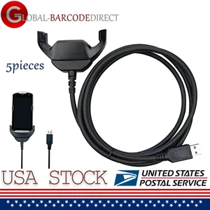 5x Cable USB (CBL-TC51-USB1-01) Reemplaza para Zebra TC51 TC510K TC56 TC52 TC57 - Imagen 1 de 12