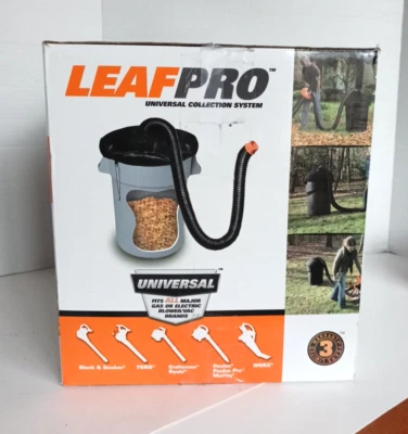 Sistema de recolección universal Worx Leaf Pro alta capacidad WA4054.2 directo a lata Foto 1 de 4