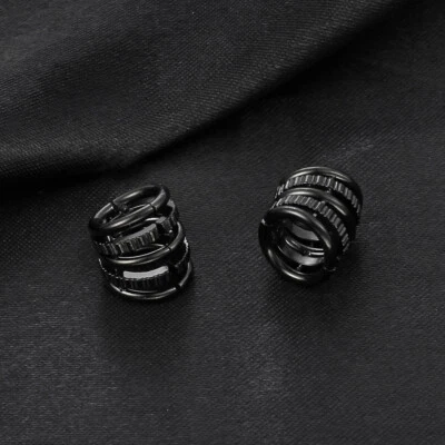 00 g Anillos apiladores lóbulo manguito medidores de oreja tapones clip en túneles de oreja de cartílago Foto 1 de 4