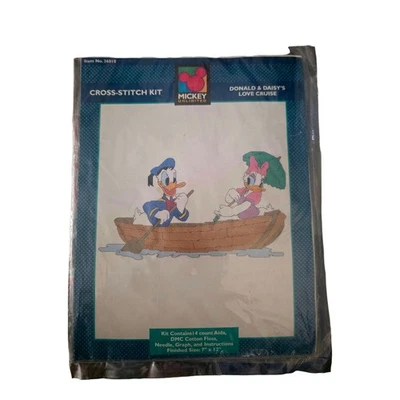 New Disney Donald And Daisys Love Cruise Cross Stitch Kit 36010  - Image 1 of 2