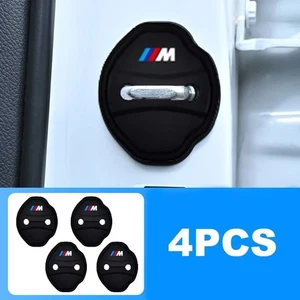 4PCS Car Door Lock Latches Cover for BMW M Car Door Guard Lock Car Accessories - Foto 1 di 8
