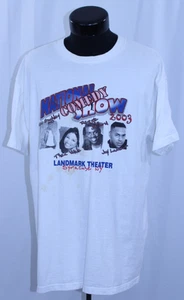 Camiseta De Colección Gira Nacional de Comedia 2003 XL Comediante Comedia Siracusa, Nueva York - Imagen 1 de 24