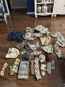 30 Pieces LONGABERGER Basket LINER or ACCESSORY  Mostly Brand New - Picture 1 of 17