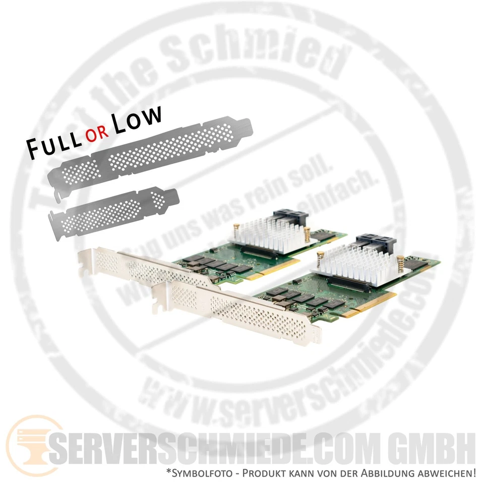2x Fujitsu D3216 EP420i PCIe 12G 2 GB Cache 8-Port SAS Raid Controller - Bild 1 von 3