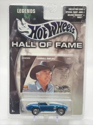 Leyendas del Salón de la Fama de Hot Wheels Carroll Shelby - Shelby Cobra 427 Foto 1 de 4