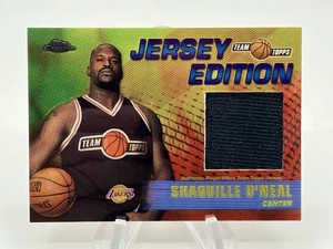 2001-02 Topps Cromo Shaquille O’Neal Jersey Edición Jugador Usado con Holograma - Imagen 1 de 2