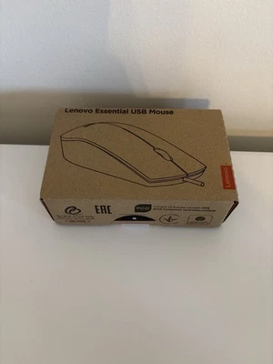 Lenovo 4Y50R20863 Essential USB Mouse - Black - Image 1 of 4