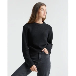 Neu Quitte mongolischer Kaschmir Fischer Rundhalsausschnitt Pullover Damen Medium 3564 - Bild 1 von 11