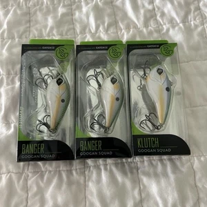 3 Pack Googan Squad  Klutch Banger Lipless Crankbait  Mondo Shad 2.25” 2.5” - Picture 1 of 2