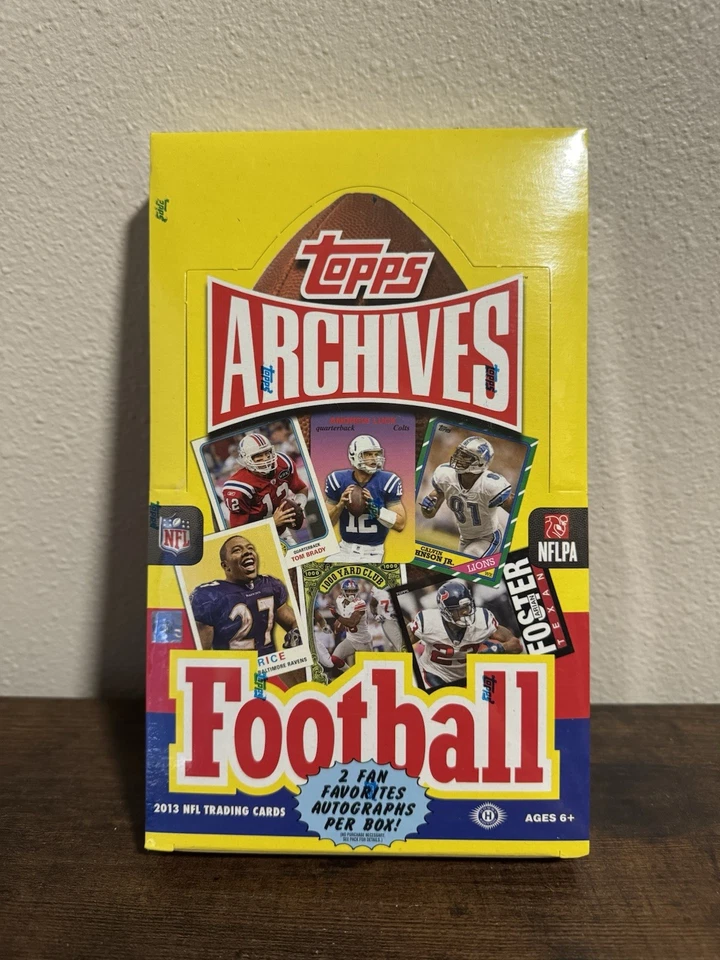 2013 Topps Archives Football Hobby Box HS - Image 1 of 3