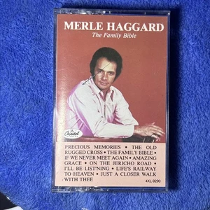 Cassette Merle Haggard The Family Bible 1985 Capitol Records Tested - Picture 1 of 3