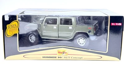Maisto Hummer H2 Truck SUT Concept Premiere Edition Scale 1:8 New W/Display - Image 1 of 4