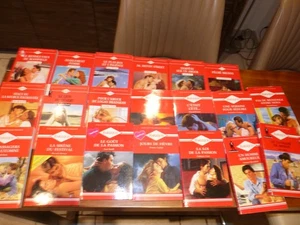 KONVOLUT 20 BÜCHER HARLEKIN SAMMLUNG ROT PASSION 1993-1995 GUTER ZUSTAND - Bild 1 von 2