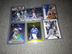 Ken Griffey Jr 6 Card Lot Topps Finest Gold Inserts Mariners Hr Derby - Picture 1 of 3