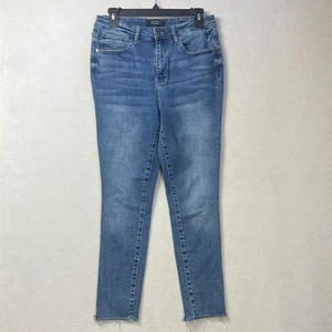Judy Blue Women’s Size 11/30 Relaxed Fit Jeans Frayed Hem Stretch - Picture 1 of 14