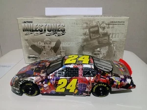 2005 JEFF GORDON #24 ACTION RACING MILESTONES 3xDAYTONA 500 WINNER 1:24 DIE-CAST - Picture 1 of 18