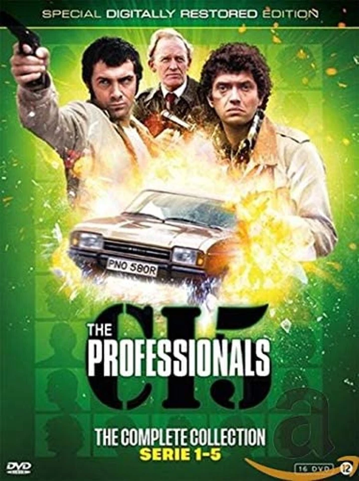 PROFESSIONALS COMPLETE SERIES 1-5 DVD BOX SET Season 1 2 3 4 5 UK Compatible R2 - Image 1 of 1