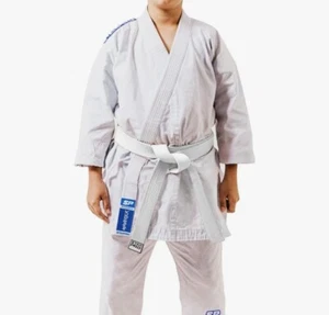 Starpro Lightweight Karate Gi Taekwando Dobok White Belt Children 120cm 4-4.4' - Picture 1 of 6