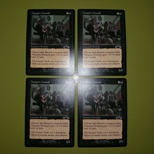 Vampire Hounds x4 Exodus 4x Playset Magic the Gathering MTG