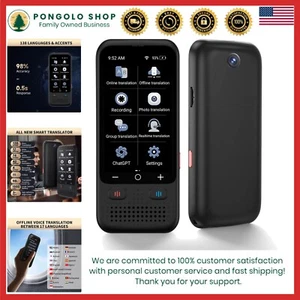 Real-Time Voice Translator with HD Photo Translation - No WiFi Required - Picture 1 of 9