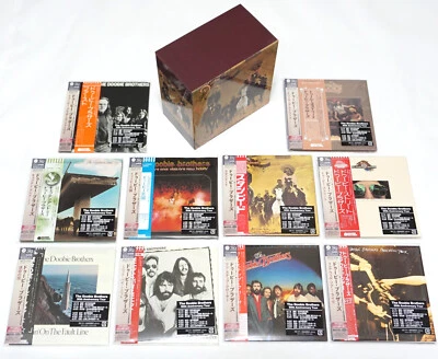 The Doobie Brothers - Mini LP MQA-CD/UHQCD 10 Titles Set + Promo Box Obi Japan - Image 1 of 4