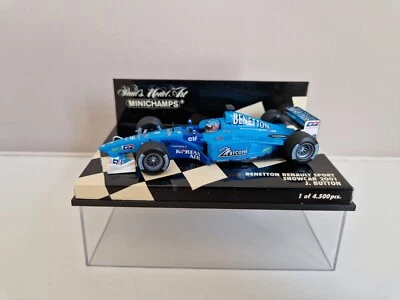 Minichamps 1/43 Benetton Renault B200 J. Button - Showcar 2001 - 430010098 - Bild 1 von 4