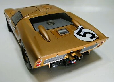 GT40 Ford Le Mans Race Car Classic Racer Sports 1966 Metal Diecast 1:18 Model - Image 1 of 4