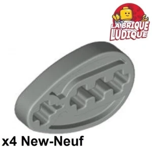 Lego technic 4x Bush Cam came oval gris/light bluish gray 6575 NEUF - Foto 1 di 1