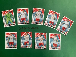 Topps Match Attax UEFA Euro 2024 Germany all 9 Poland Update Lewandowski Kiwior - Picture 1 of 1