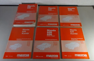 Manuale Officina/Ergänzungen Mazda 626 Tipo Stationwagon GD/ GW Stand 1997-1999 - Immagine 1 di 4