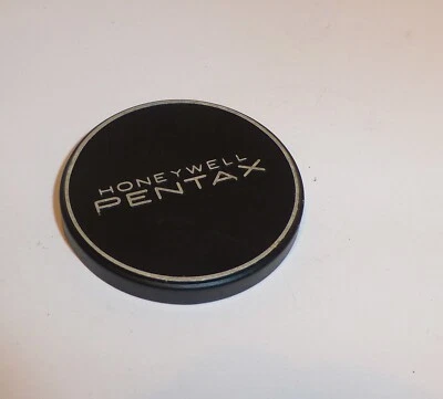 METAL HONEYWELL PENTAX 49mm PUSH FIT LENS CAP PUSH FITS ONTO 49mm FILTERS (#12) - Image 1 of 2