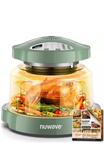NuWave Infra-Red Oven Pro Plus Air Fryer & Convection Cooker, Wild Olive NIB - Picture 1 of 15