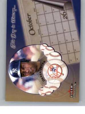 2002 Fleer Tradition This Day in History #13 Derek Jeter (ref 144900) - Image 1 of 2