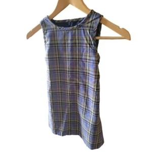 Talbots Kids Girls Plaid Multicolored Jumper Size 4 Preppy Classic - Picture 1 of 4