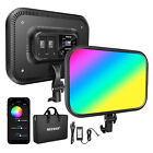 Neewer 18.3'' RGB LED Video Light Panel with APP Control, 360°Full Color