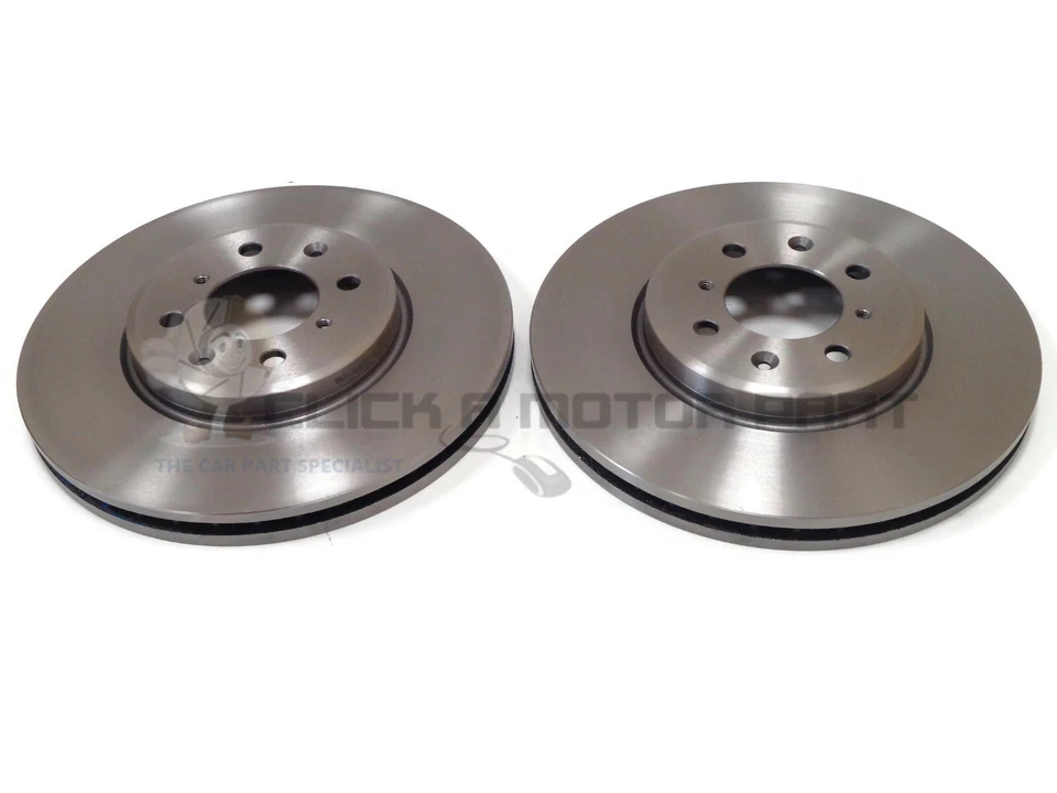 JUEGO NUEVO ROVER MG ZR 160 & MG ZS 180 DELANTEROS 2 DISCOS DE FRENO VENTILADOS 282MM Foto 1 de 1