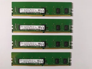 4 x 8GB RAM (32GB total) RDIMM DDR4 ECC 2666 MHz - Foto 1 di 1